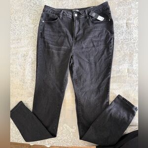 Fashion Nova Charcoal High-Waisted Jeans